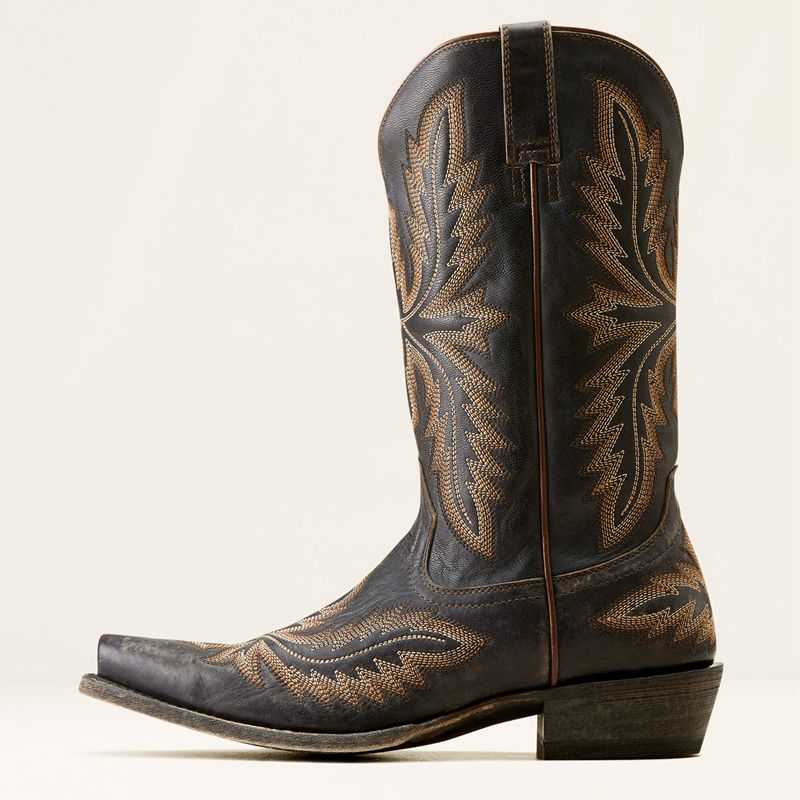 Ariat Ryman Western Boot Czarne Polska | MCPXTR-091