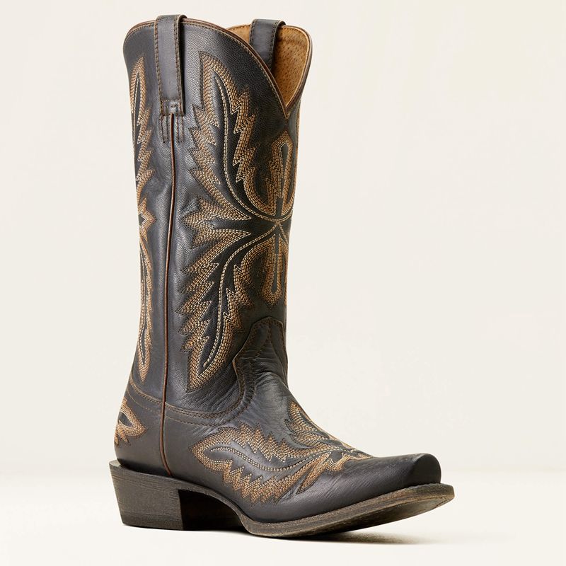 Ariat Ryman Western Boot Czarne Polska | MCPXTR-091