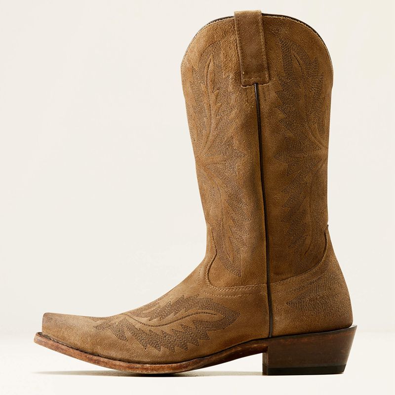 Ariat Ryman Western Boot Dijon Roughout Polska | EWDXSV-519