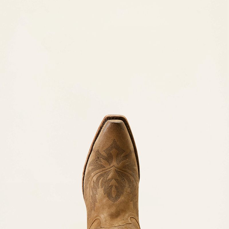 Ariat Ryman Western Boot Dijon Roughout Polska | EWDXSV-519