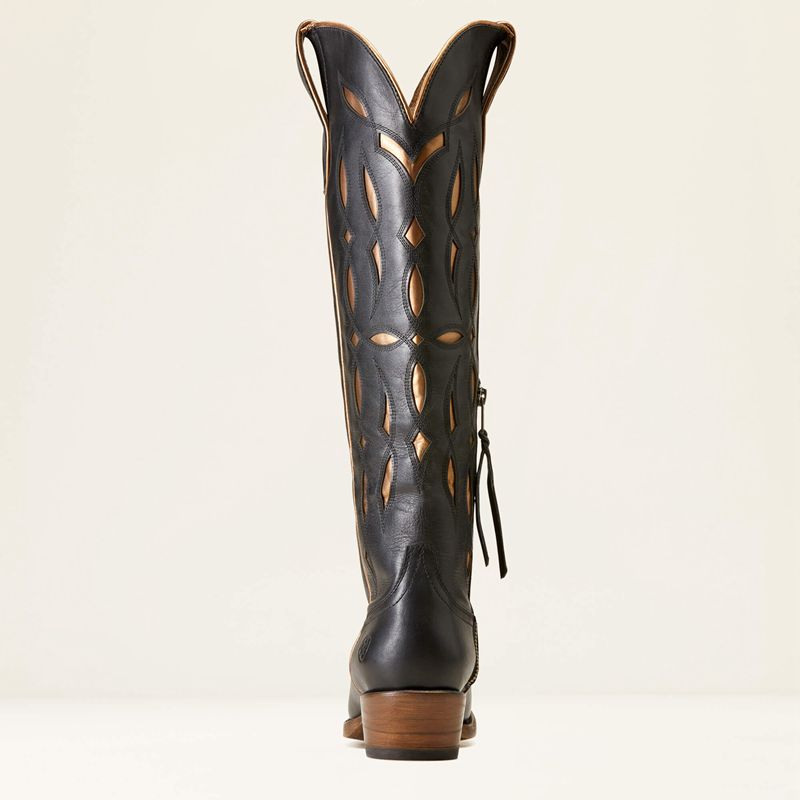 Ariat Saylor Stretchfit Western Boot Inkwell Polska | UWHQRY-208