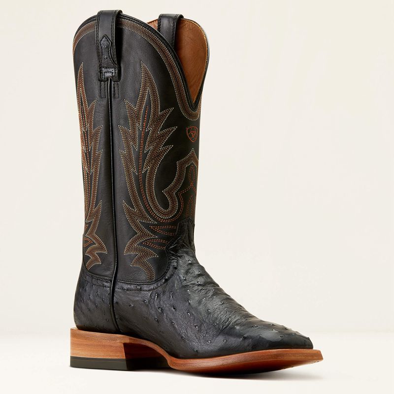 Ariat Showboat Cowboy Boot Czarne Czarne Polska | IPFHOT-643