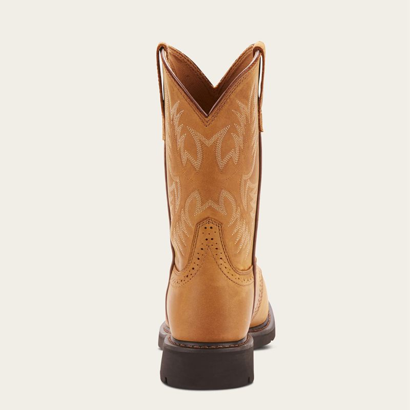 Ariat Sierra Saddle Work Boot Aged Bark Polska | QDRZSW-756