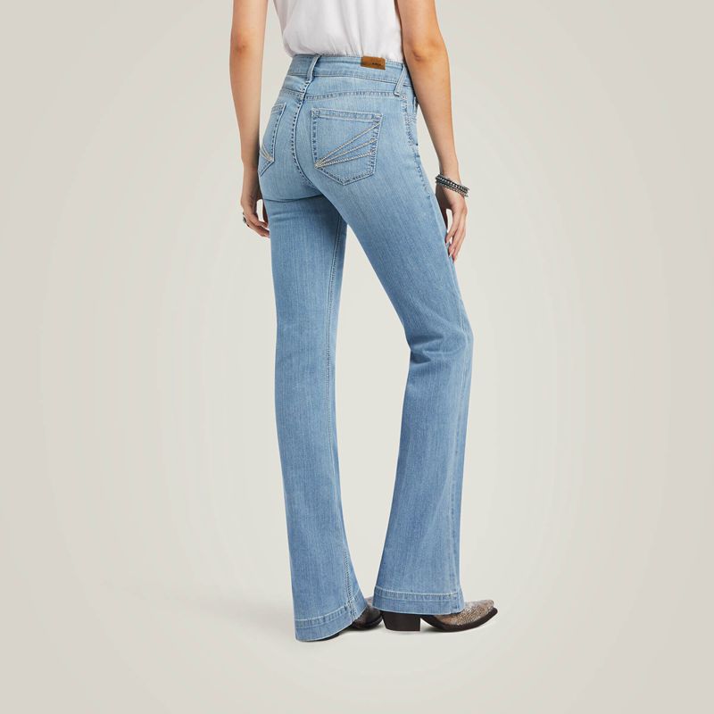 Ariat Slim Trouser Aisha Wide Leg Jean Ohio Polska | DWHELS-693