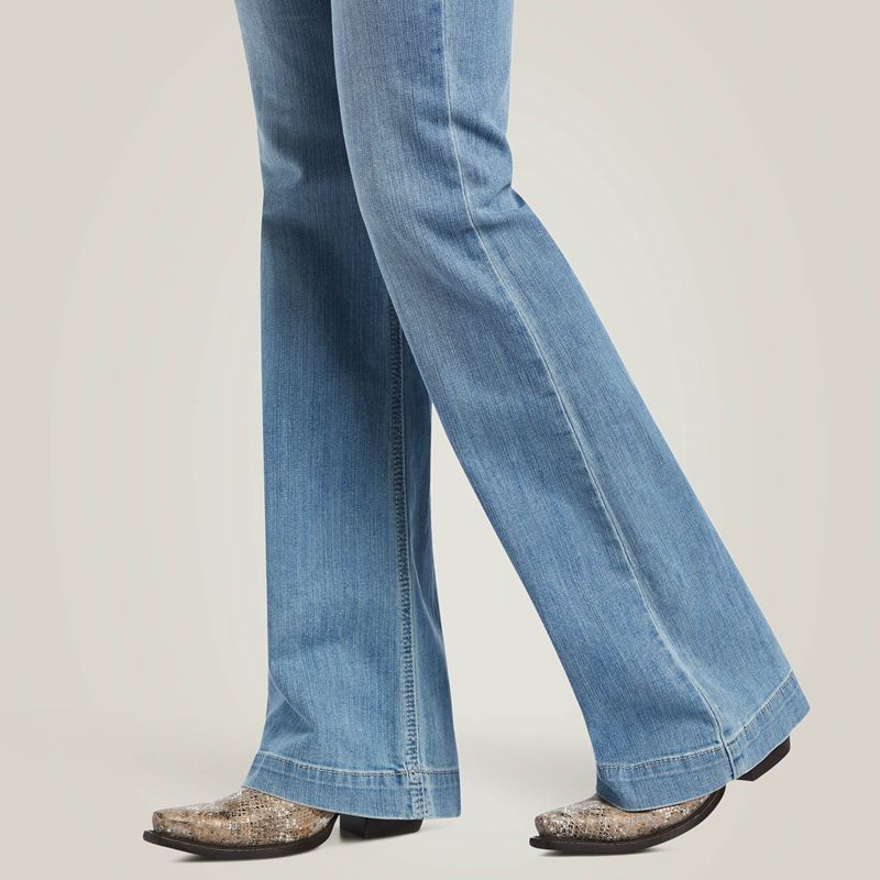 Ariat Slim Trouser Aisha Wide Leg Jean Ohio Polska | DWHELS-693