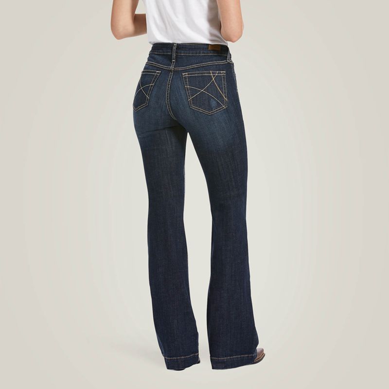 Ariat Slim Trouser Ella Wide Leg Rascal Polska | FMCXWH-915