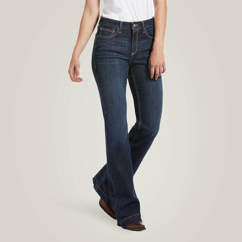 Ariat Slim Trouser Ella Wide Leg Rascal Polska | FMCXWH-915