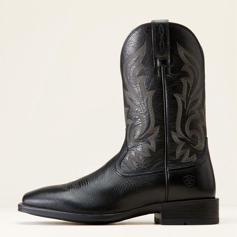 Ariat Slim Zip Ultra Western Boot Czarne Polska | HWIUXN-097