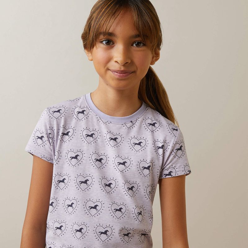 Ariat So Love T-Shirt Szare Polska | MIWUQB-740