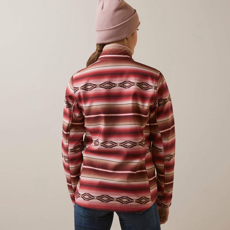 Ariat Softshell Jacket Blushing Serape Polska | CLHZWK-967