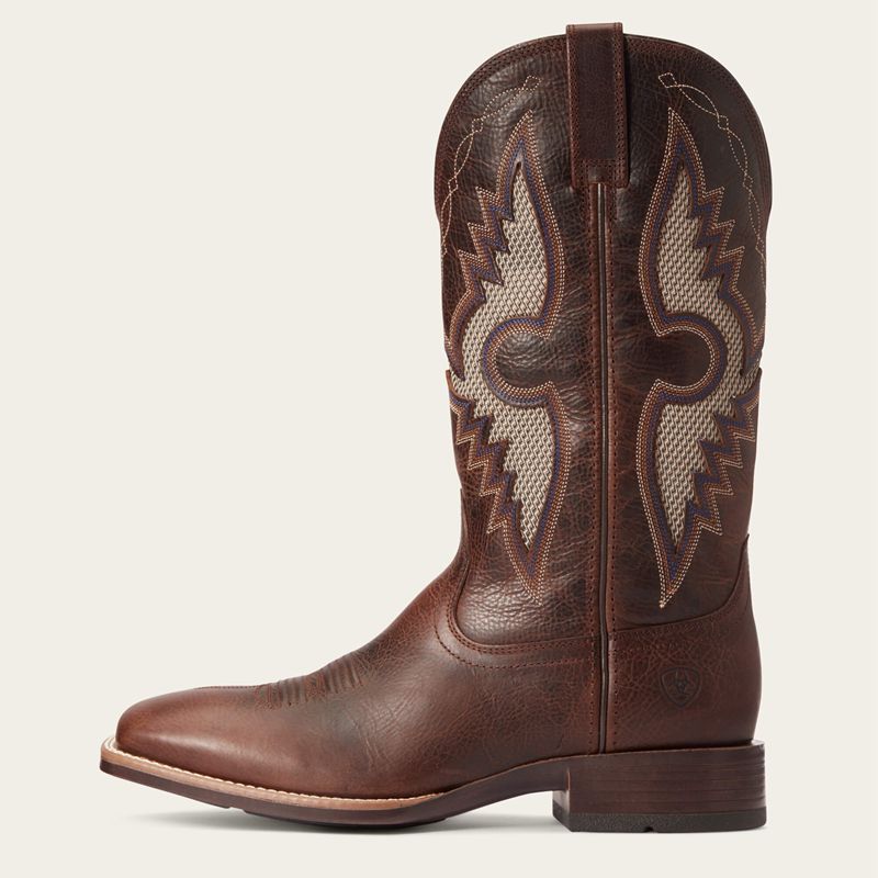 Ariat Solado Venttek Western Boot Ciemny Polska | HVFMWT-395