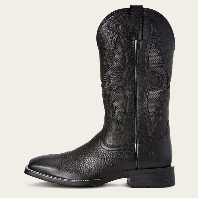 Ariat Solado Venttek Western Boot Czarne Polska | JSOYQP-364