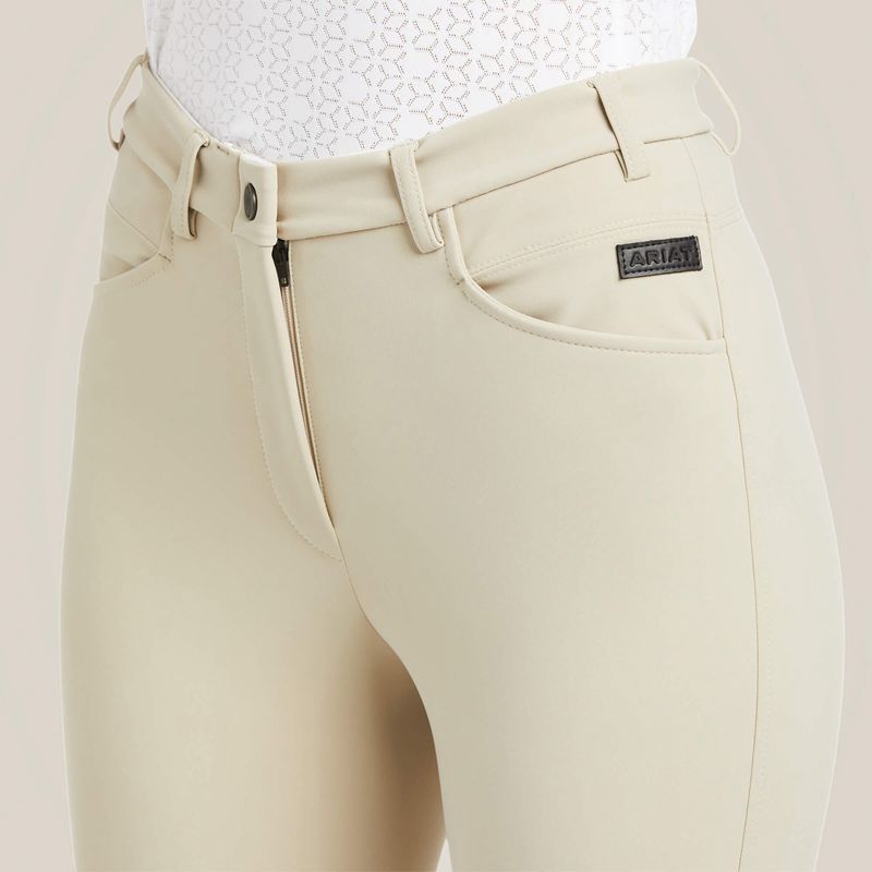 Ariat Speranza Knee Patch Breech Tan Polska | AJFEXG-453