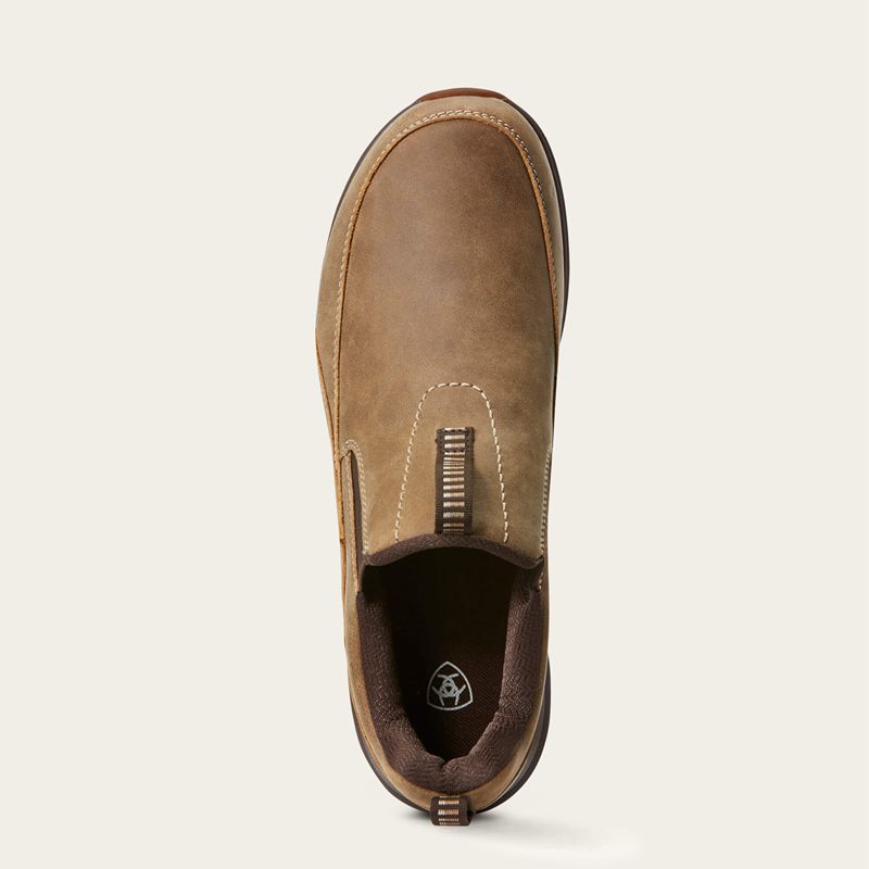 Ariat Spitfire Slip On Brązowe Polska | ARMSYO-648