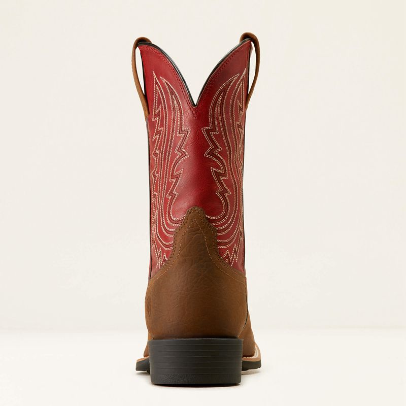 Ariat Sport Big Country Cowboy Boot Czerwone Polska | PRAZIN-062