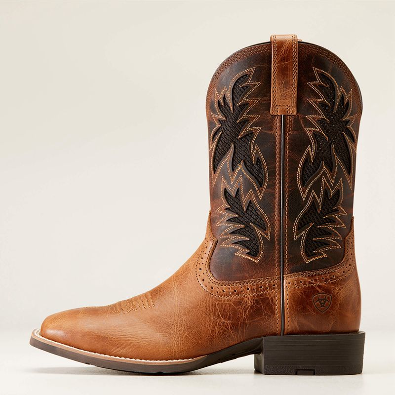 Ariat Sport Cool Venttek Western Boot Ciemny Polska | XWZEPM-083