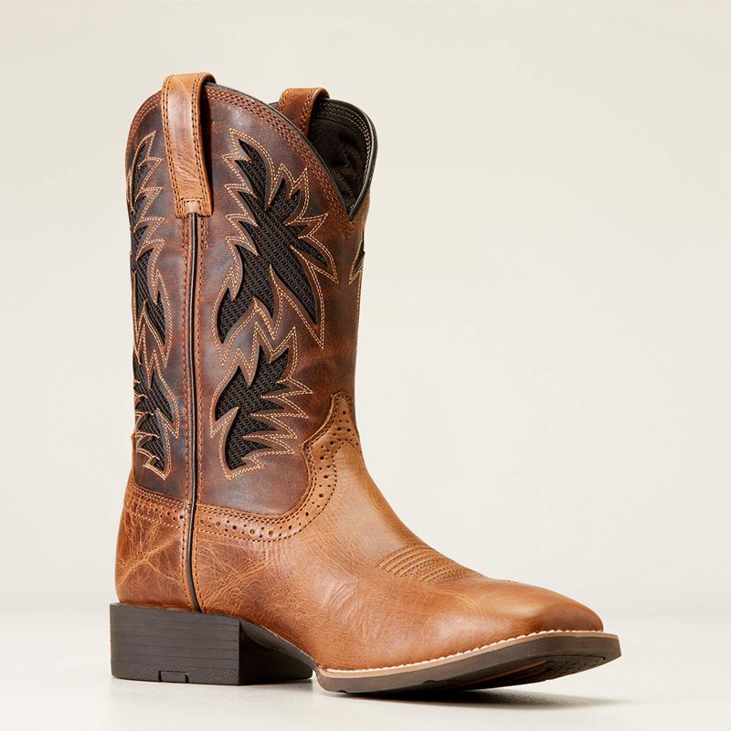 Ariat Sport Cool Venttek Western Boot Ciemny Polska | XWZEPM-083