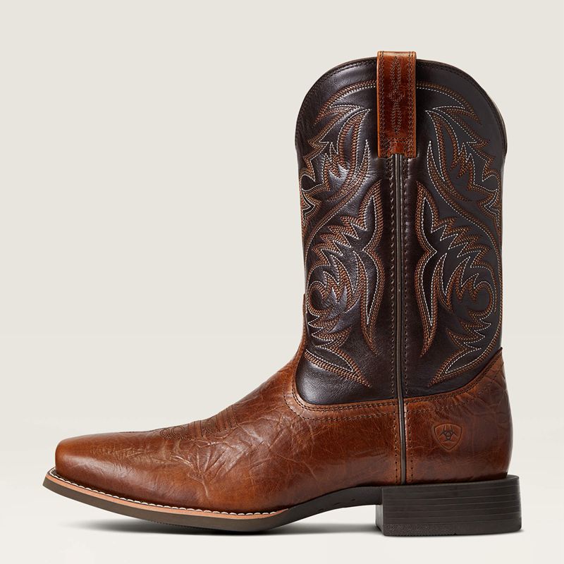 Ariat Sport Herdsman Cowboy Boot Peanut Butter Polska | VGWKBP-321