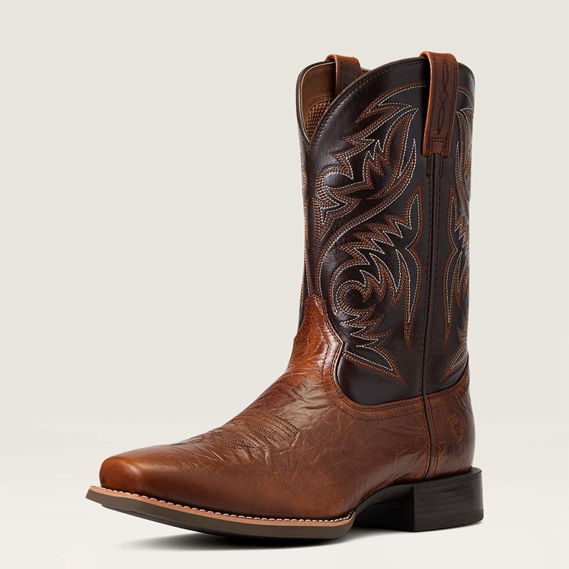 Ariat Sport Herdsman Cowboy Boot Peanut Butter Polska | VGWKBP-321