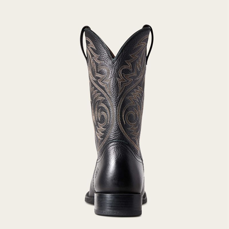 Ariat Sport Herdsman Western Boot Czarne Polska | HXNGYO-978