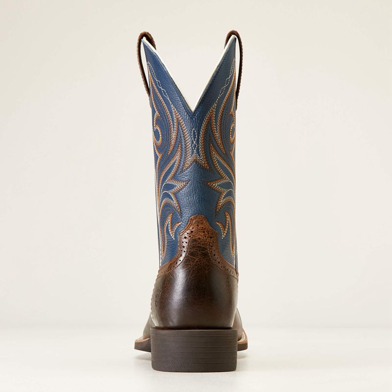 Ariat Sport Knockout Western Boot Ciemny Polska | ASCNMR-782