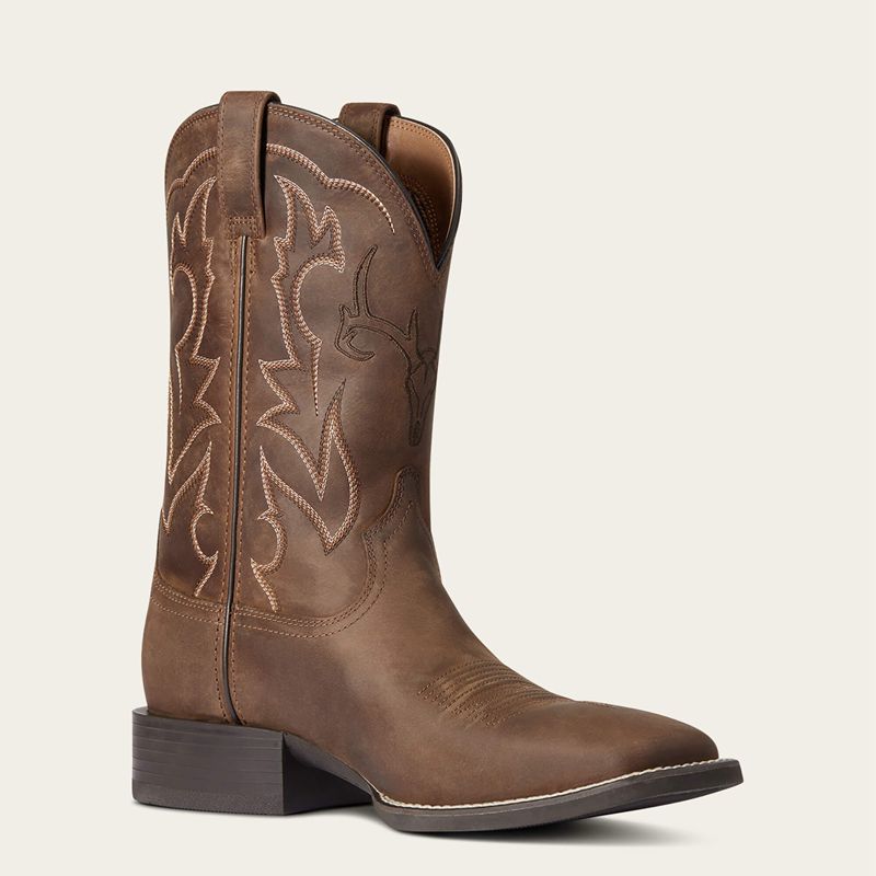 Ariat Sport Outdoor Western Boot Brązowe Polska | MVZDNU-942