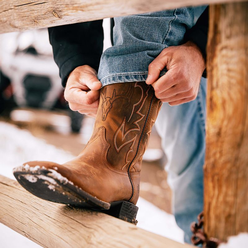 Ariat Sport Outdoor Western Boot Brązowe Polska | MVZDNU-942