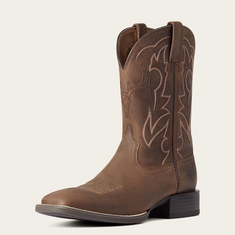 Ariat Sport Outdoor Western Boot Brązowe Polska | MVZDNU-942