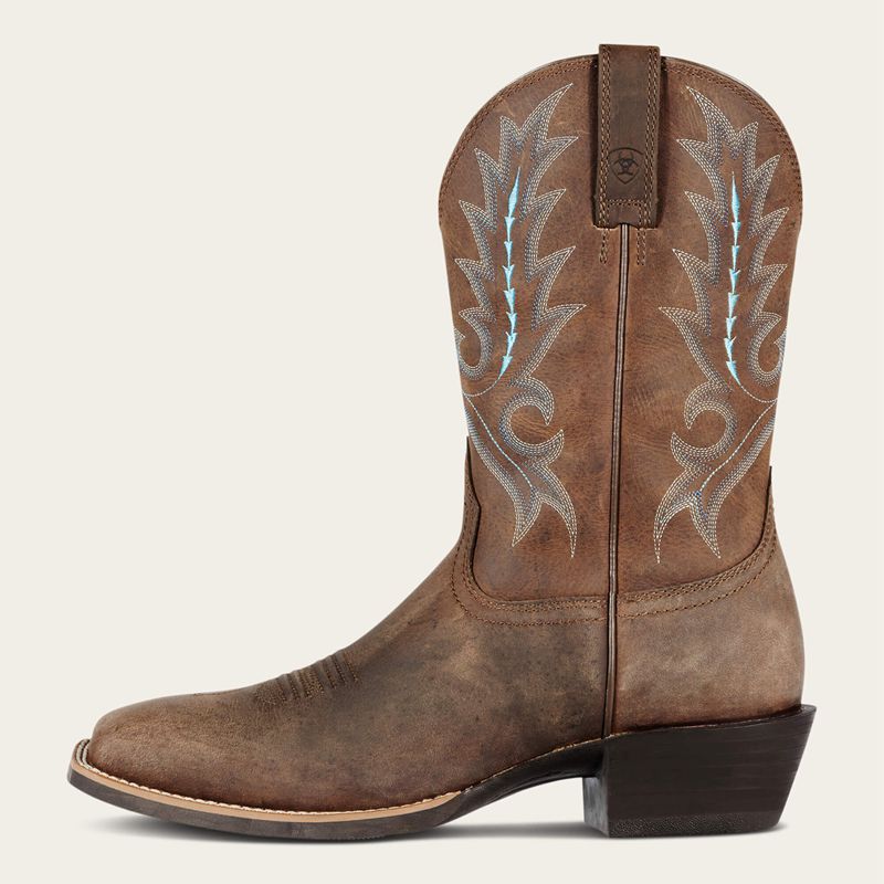 Ariat Sport Outfitter Western Boot Brązowe Polska | PLHZBT-375