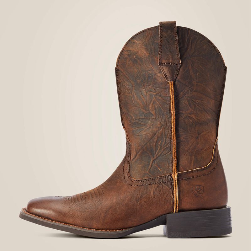 Ariat Sport Rambler Western Boot Brązowe Polska | ZCNPAH-579