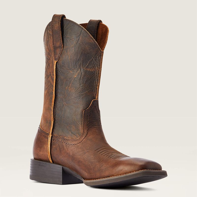 Ariat Sport Rambler Western Boot Brązowe Polska | ZCNPAH-579