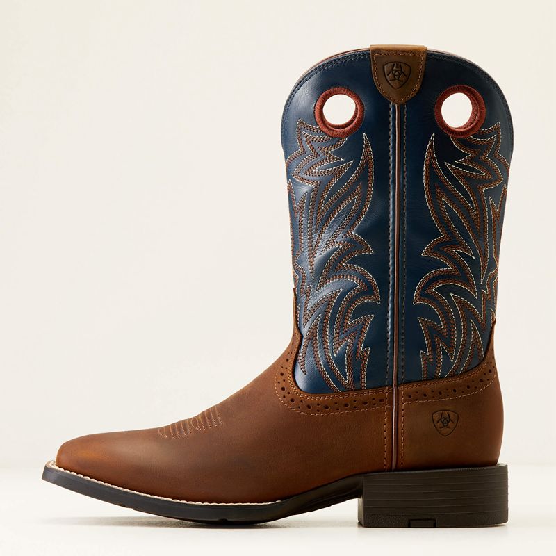 Ariat Sport Sidebet Western Boot Brązowe Polska | BZKTRO-069