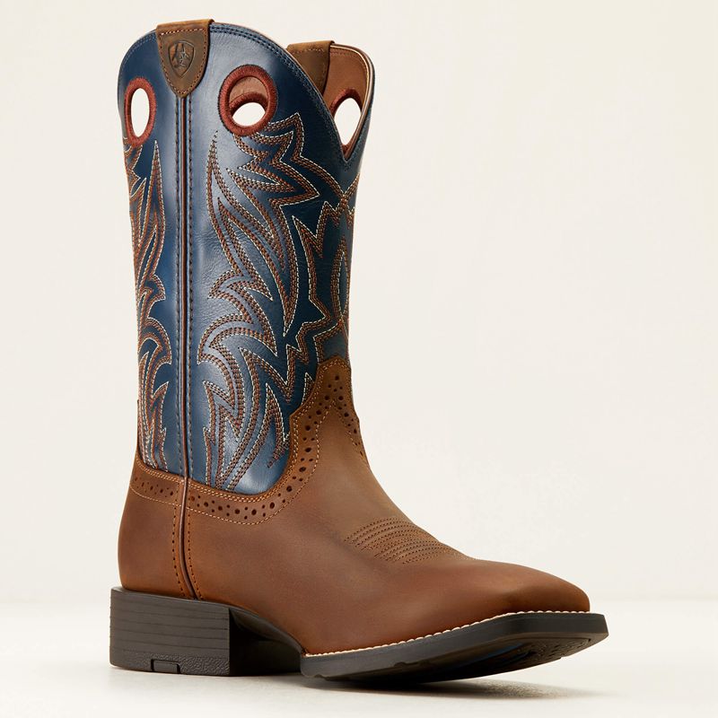 Ariat Sport Sidebet Western Boot Brązowe Polska | BZKTRO-069