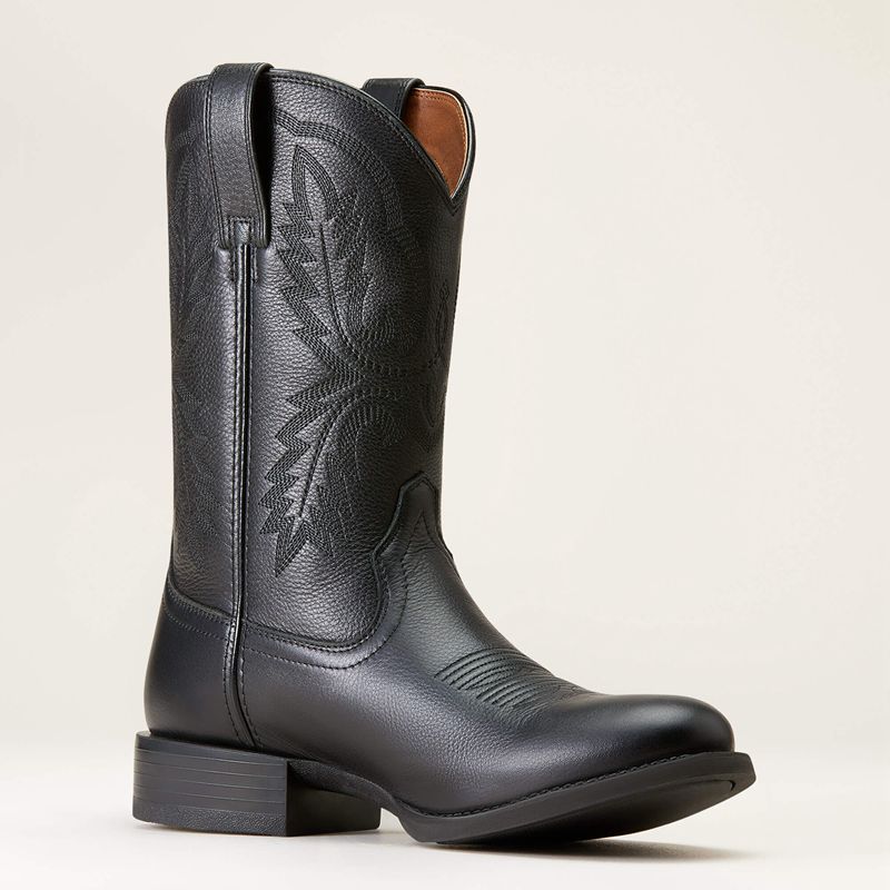 Ariat Sport Stratten Cowboy Boot Czarne Polska | NDSQZA-152