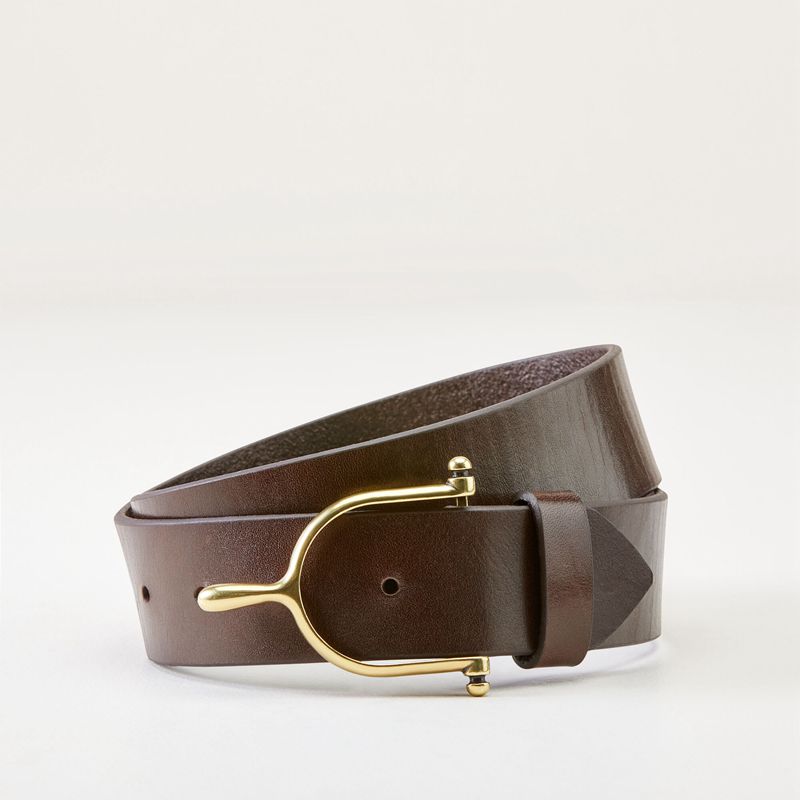 Ariat Spur Ii Belt Czekolada Polska | JYFXKE-342