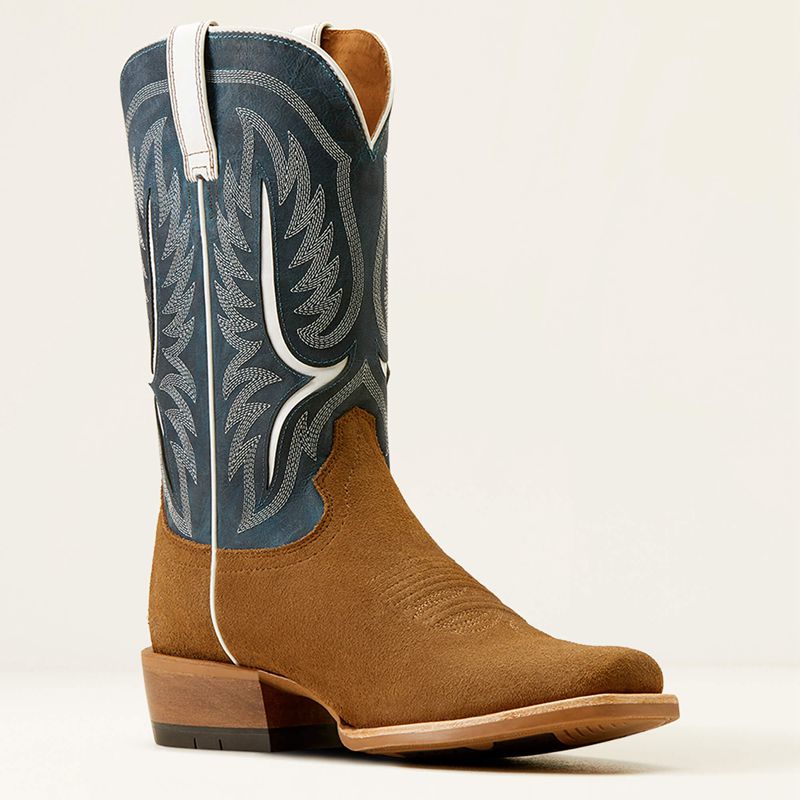 Ariat Stadtler Cowboy Boot Niebieskie Polska | UJQNEO-471