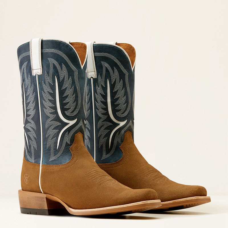 Ariat Stadtler Cowboy Boot Niebieskie Polska | UJQNEO-471