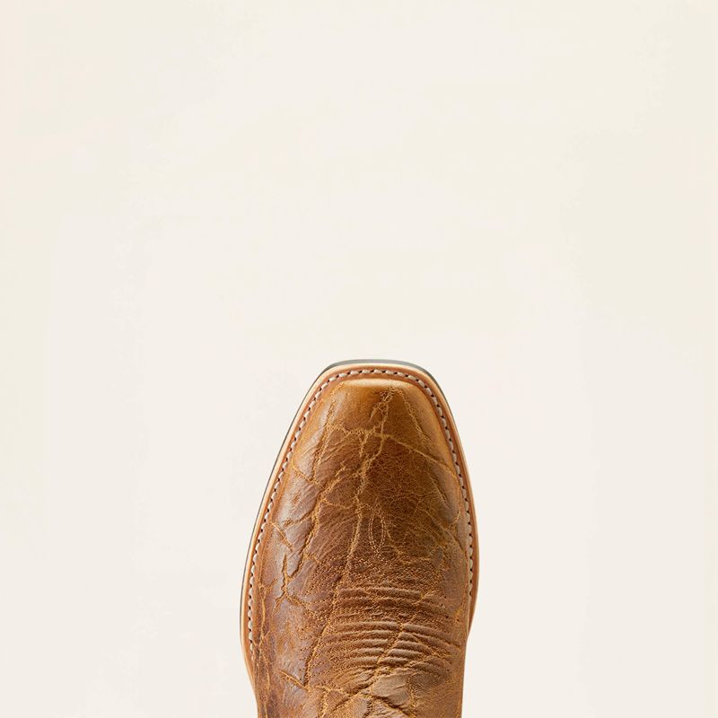 Ariat Stadtler Cowboy Boot Smoked Tan/Aging Barrel Polska | IOHYTS-219