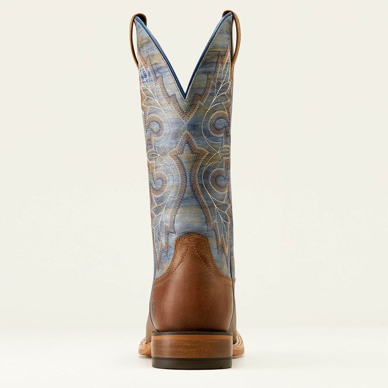 Ariat Standout Cowboy Boot Niebieskie Polska | CDGSXW-642