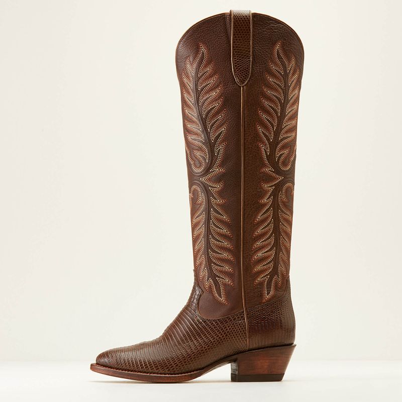 Ariat Sterling Margot Stretchfit Western Boot Czekolada Polska | CWVSNM-215