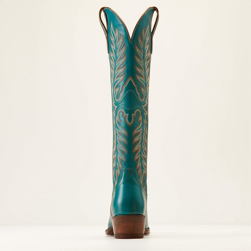 Ariat Sterling Margot Stretchfit Western Boot Empress Teal Polska | ZWAGNS-790