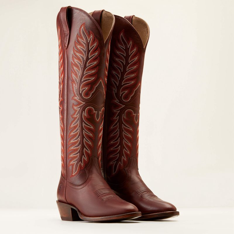 Ariat Sterling Margot Stretchfit Western Boot Precious Ruby Polska | SUHVTJ-120