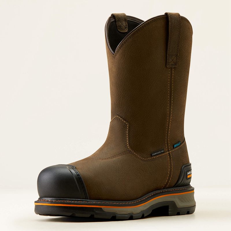 Ariat Stump Jumper Pull-On Boa Waterproof Composite Toe Work Boot Kawa Polska | ZYBSMK-435