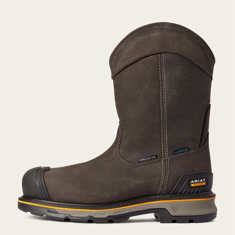 Ariat Stump Jumper Pull-On Waterproof Composite Toe Work Boot Kawa Polska | ZENCYP-106