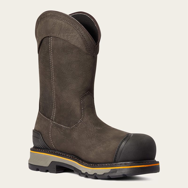 Ariat Stump Jumper Pull-On Waterproof Composite Toe Work Boot Kawa Polska | ZENCYP-106