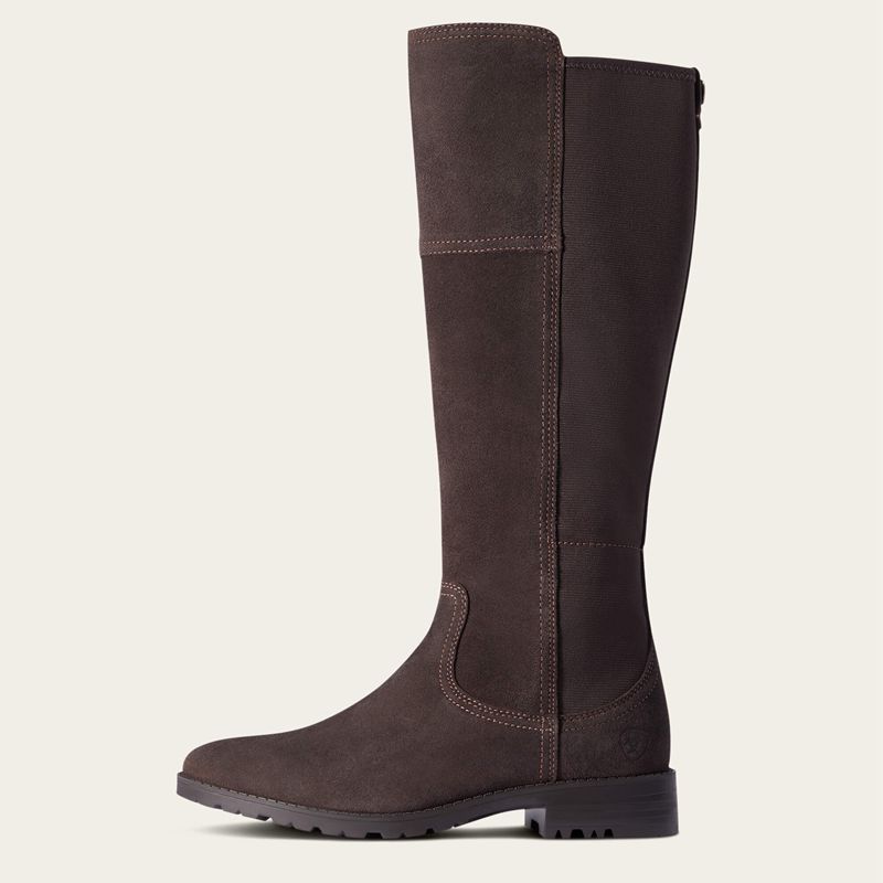 Ariat Sutton Ii Waterproof Boot Czekolada Polska | HXLQZT-216