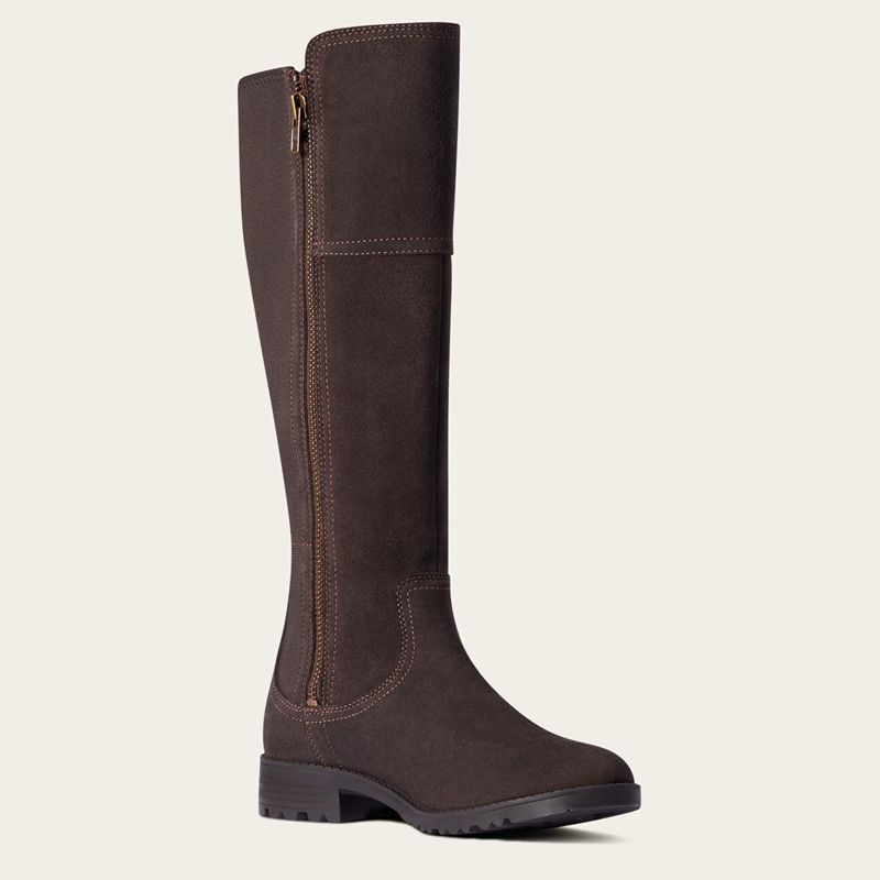 Ariat Sutton Ii Waterproof Boot Czekolada Polska | HXLQZT-216