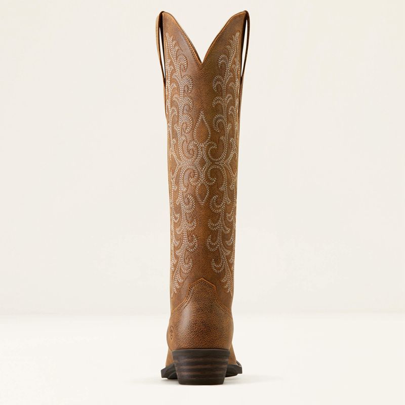 Ariat Tallahassee Stretchfit Western Boot Brązowe Polska | XCGLZW-754