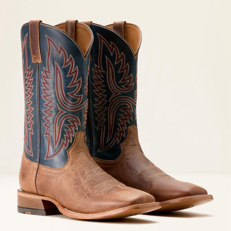 Ariat Tanglewood Cowboy Boot Niebieskie Polska | CUHTDG-796