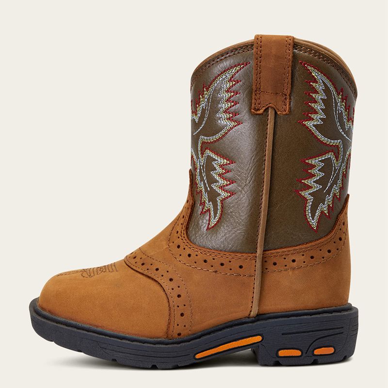 Ariat Td Lil' Stompers Durango Boot Brązowe Polska | VGIANE-509